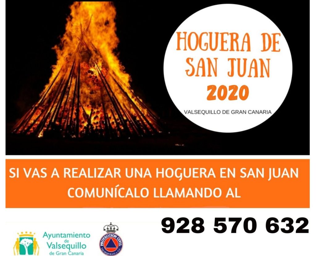 cartel hogueras san Juan 2020