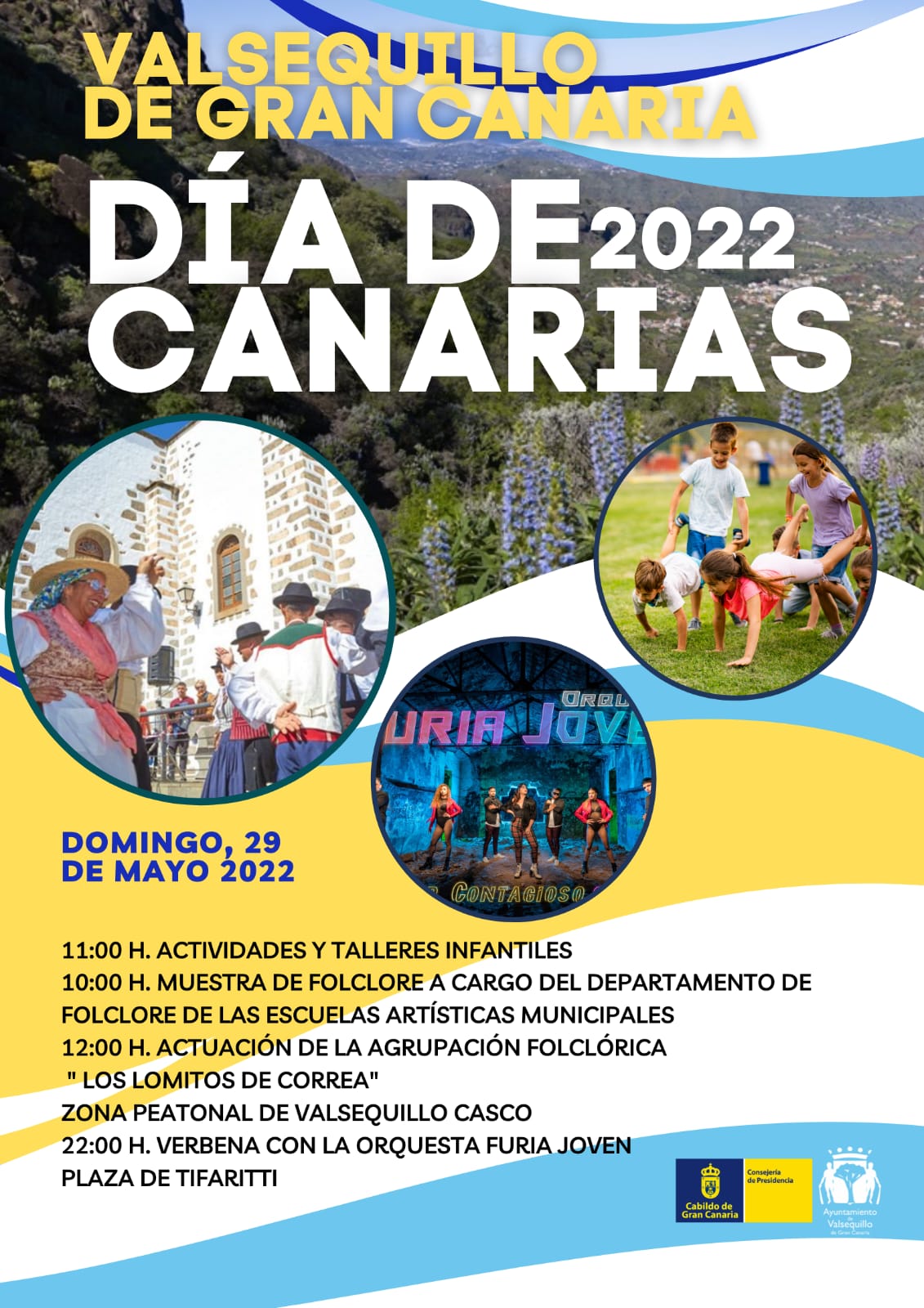 Cartel día de Canarias 2022