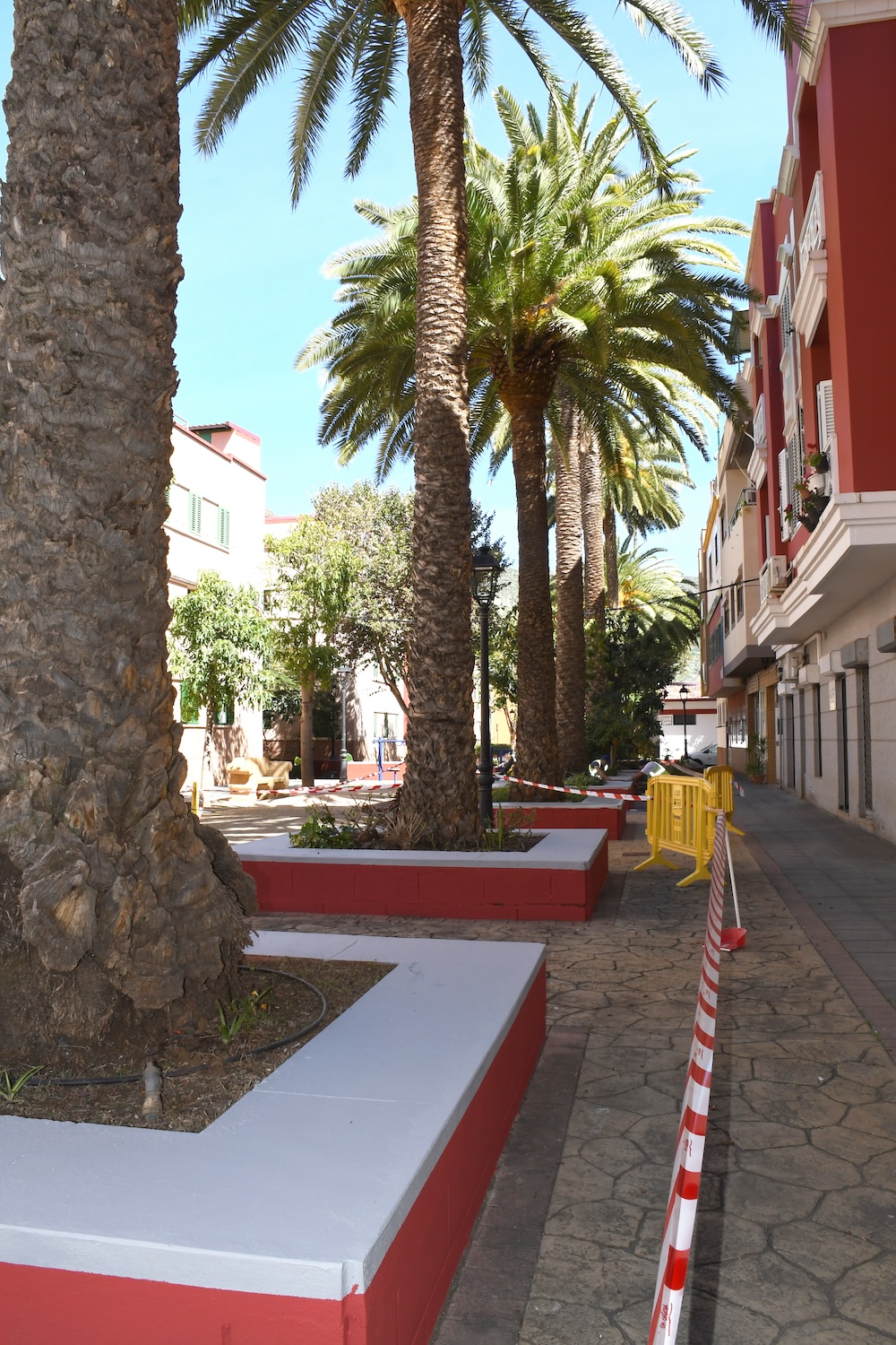 Obras realizadas en la calle Pérez Galdós